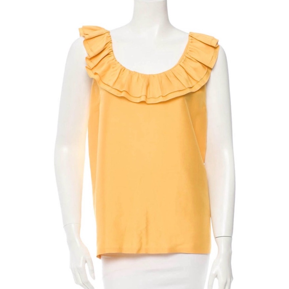 Kate Spade Ruffled Collar Blouse - Picture 2 of 5